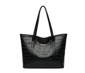 Женская кожаная сумка 1266 BLACK